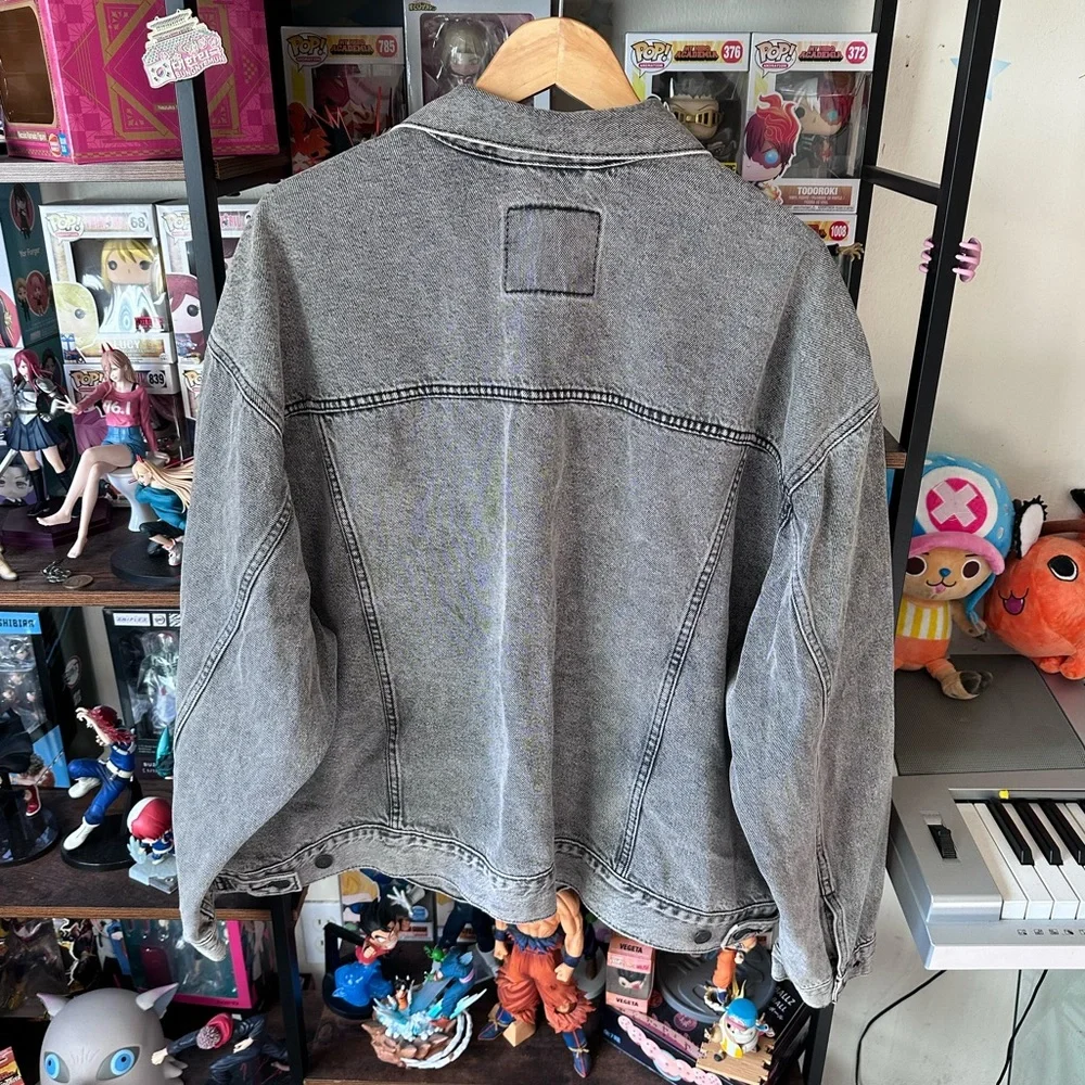 Levi’s Stay Loose Jacket Vintage Style Denim Men’s XL - Picture 4 of 7